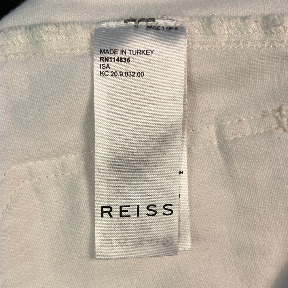 Reiss Isa High Rise Flared Jeans - Picture 8 of 14